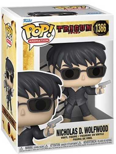 Pop! trigun Knives 1366: Nicholas D. Wolfwood